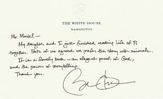 Barack Obama to Life of Pi author, Yann Martel