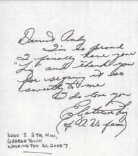 Elizabeth Taylor to Andy Warhol; March 1977
